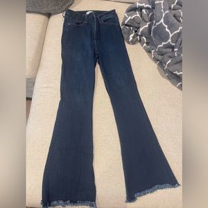 Just Black Denim High Waisted Flare Jeans